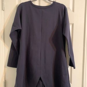 Navy blue dress